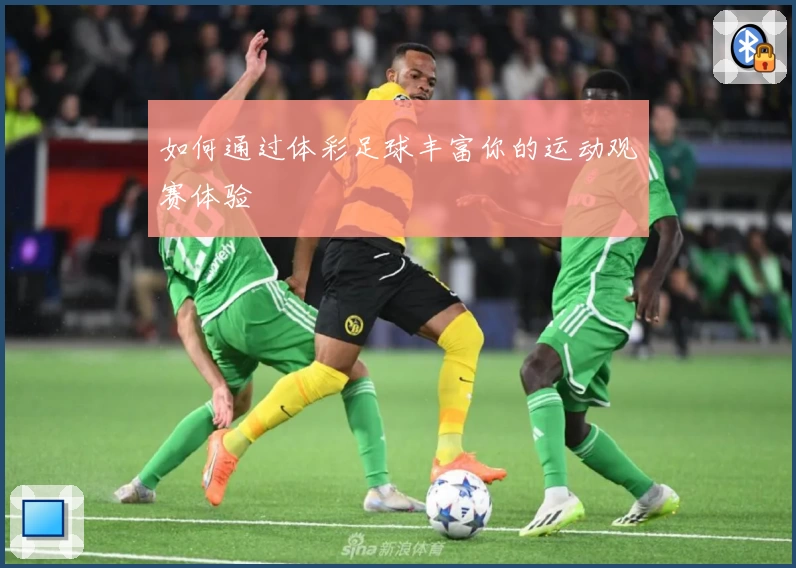 如何通过体彩足球丰富你的运动观赛体验