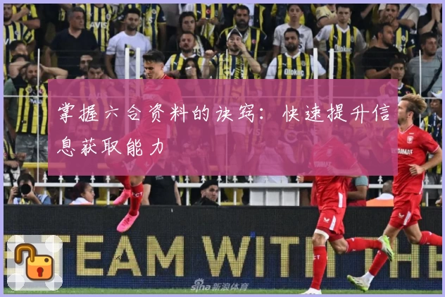 掌握六合资料的诀窍：快速提升信息获取能力