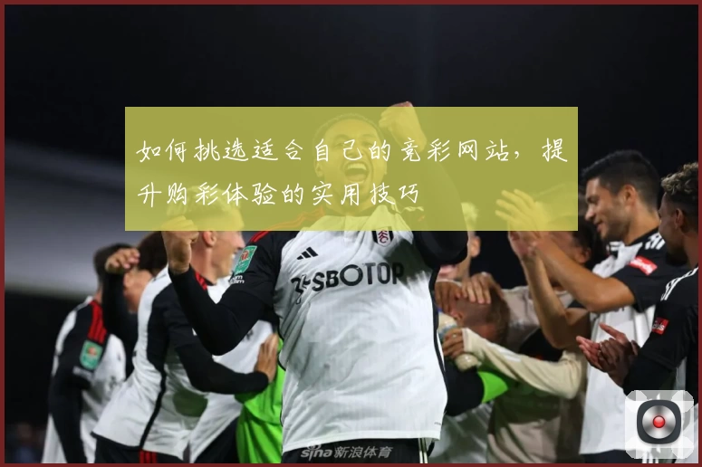 如何挑选适合自己的竞彩网站，提升购彩体验的实用技巧